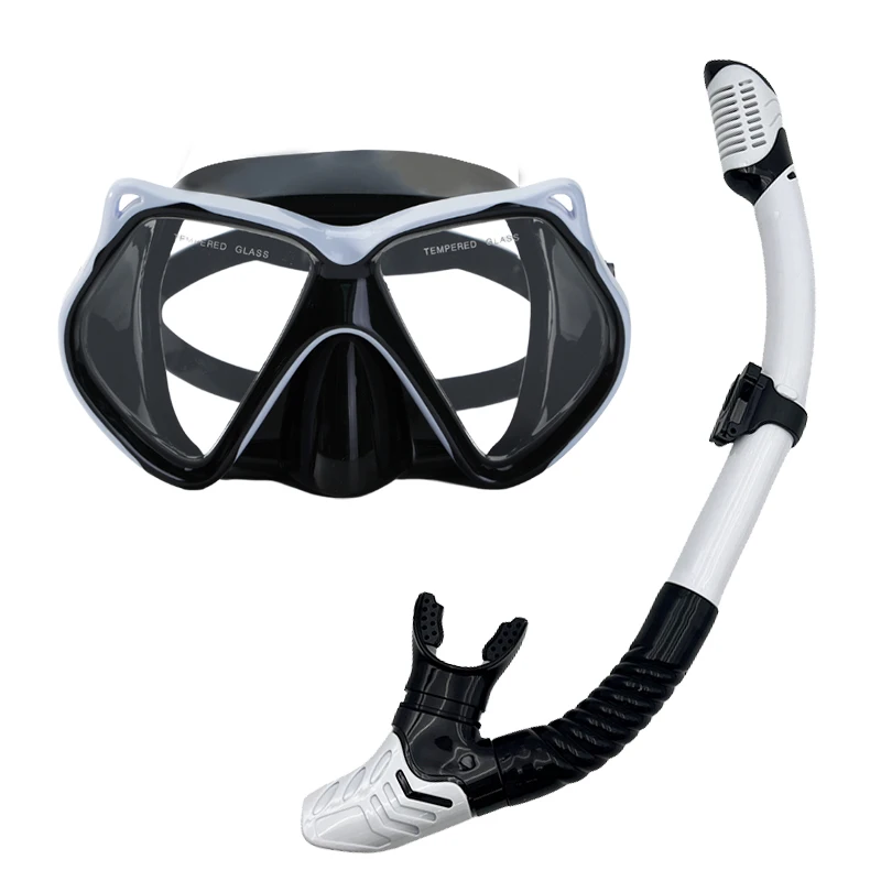 Diving Premium Silicone Adult Child Scuba Diving & Snorkeling Mask for Swimming and Underwater Snorkeling Set