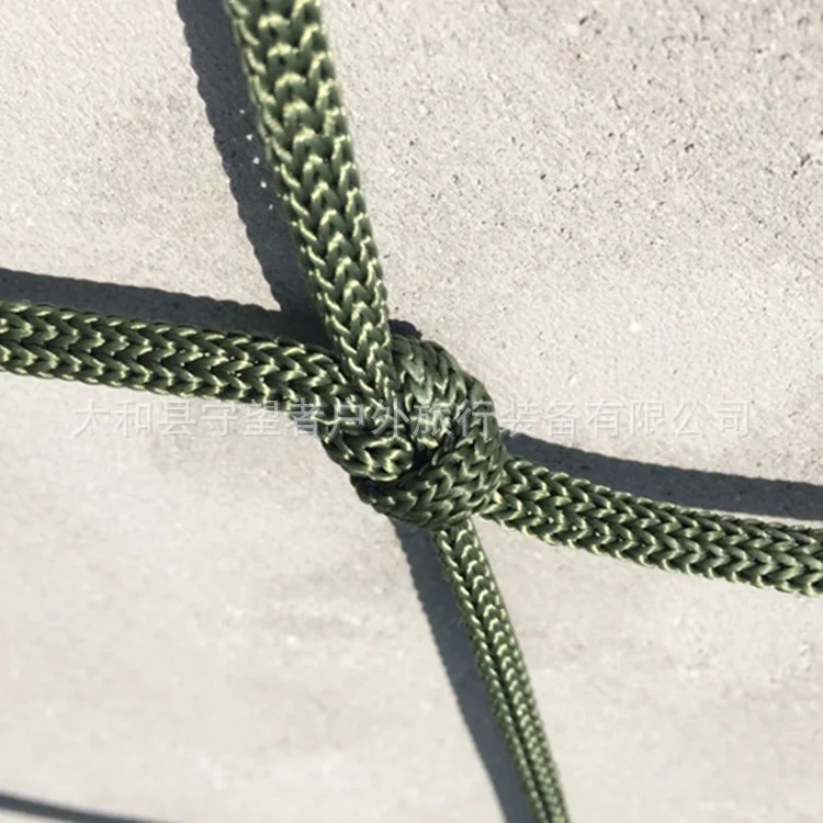 Factory Bestseller Single Double Hammock/Nylon Rope Hammock Outdoor Mesh Hammock/Portable Camping Leisure Mesh Hammock