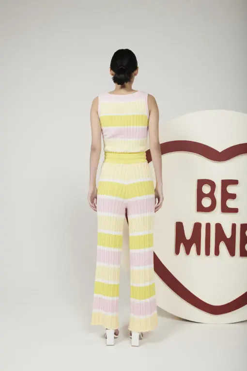 Custom OEM & ODM Logo Sweater women Jacquard design knitwear ladies  Knitted Girls pullover cotton women knit Trousers