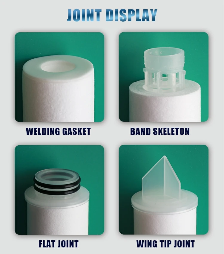 PP Melt Blown Filter Cartridge 0.2-300 Micron String Wound Polypropylene Pleated 1 Micron Sediment Filter