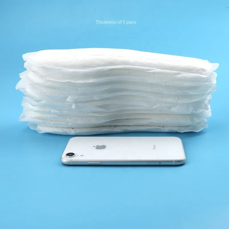 Custom Soft Disposable Day Throw Insoles Lightweight Comfortable Sweat Absorbing Wood Pulp Cotton Shoes Insole