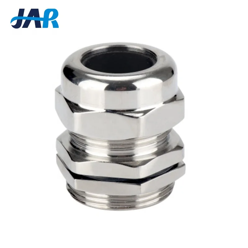 SY IP68 Europe Standard Waterproof Metal Brass Nickel Cable Gland