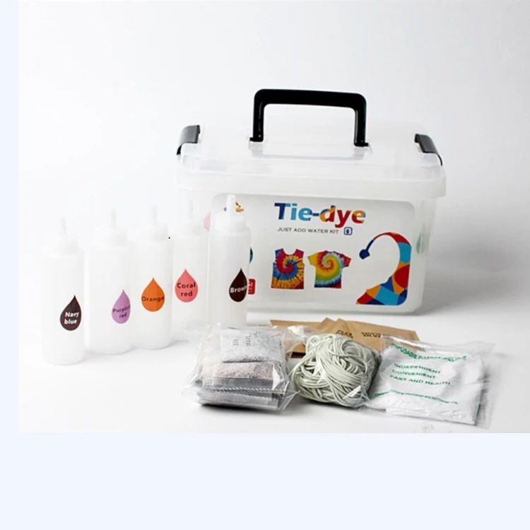 
Safe non-toxic handmade party children adult gift art set 26 colors tie dye kit 