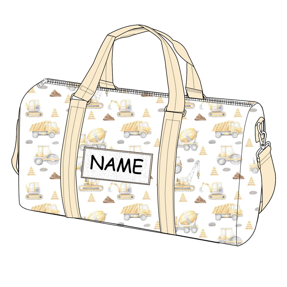 New Trend Customized Children Travel Bag Waterproof nice Printed Travel Duffel bag For Kids Camping school