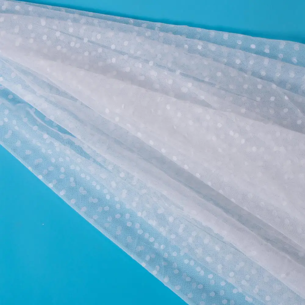 Fashion design jacquard stretch mesh fabrics for apparel textiles