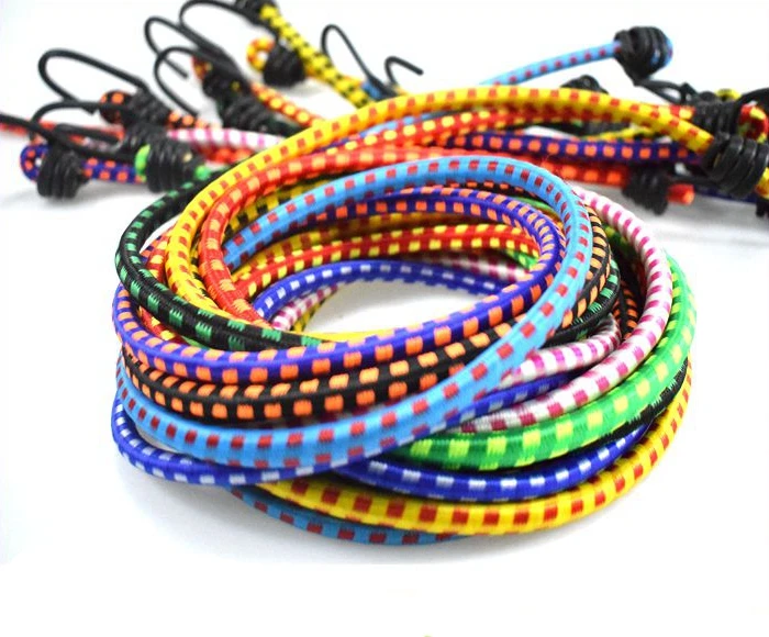 Tiroflx Cross Cargo Fixing Rubber Luggage Rope with Hook for Bike for Car Roof