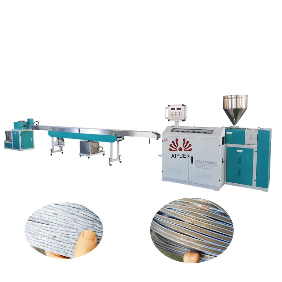 Plastic natural wicker rattan machine maker