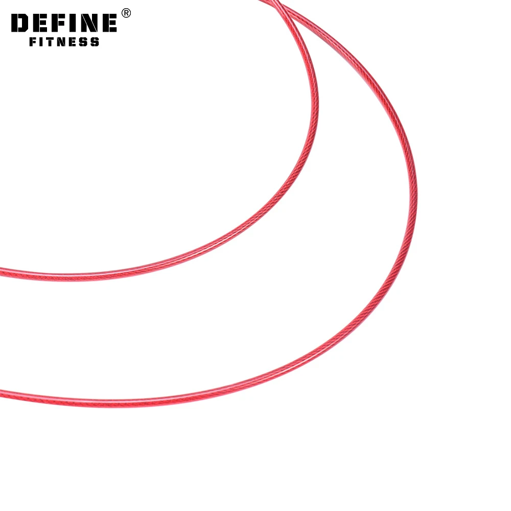 Customized Logo Print Skipping rope steel wire speed aluminum jump rope