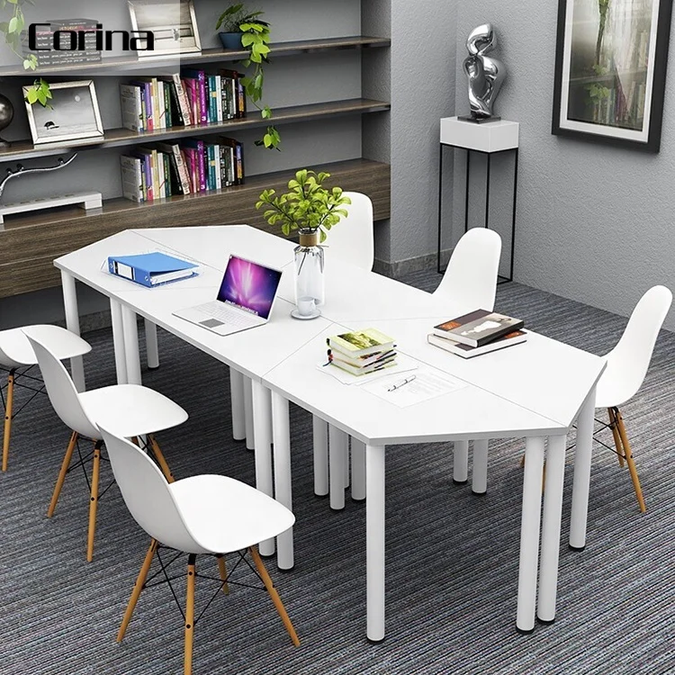 Стол компьютерный для учебы круглый стол группового обсуждения большой маленький офисный конференций и встреч