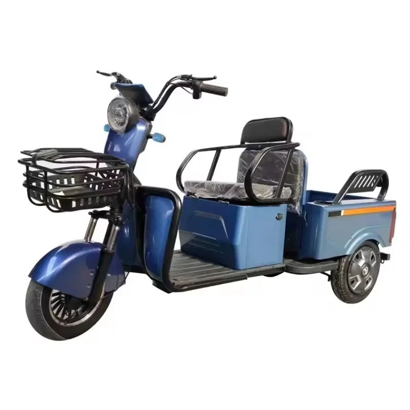 New Style Adult Electric Bike 3 Wheel Electric City Scooter With Battery Custom Logo Electric Tricycle Motorcycles