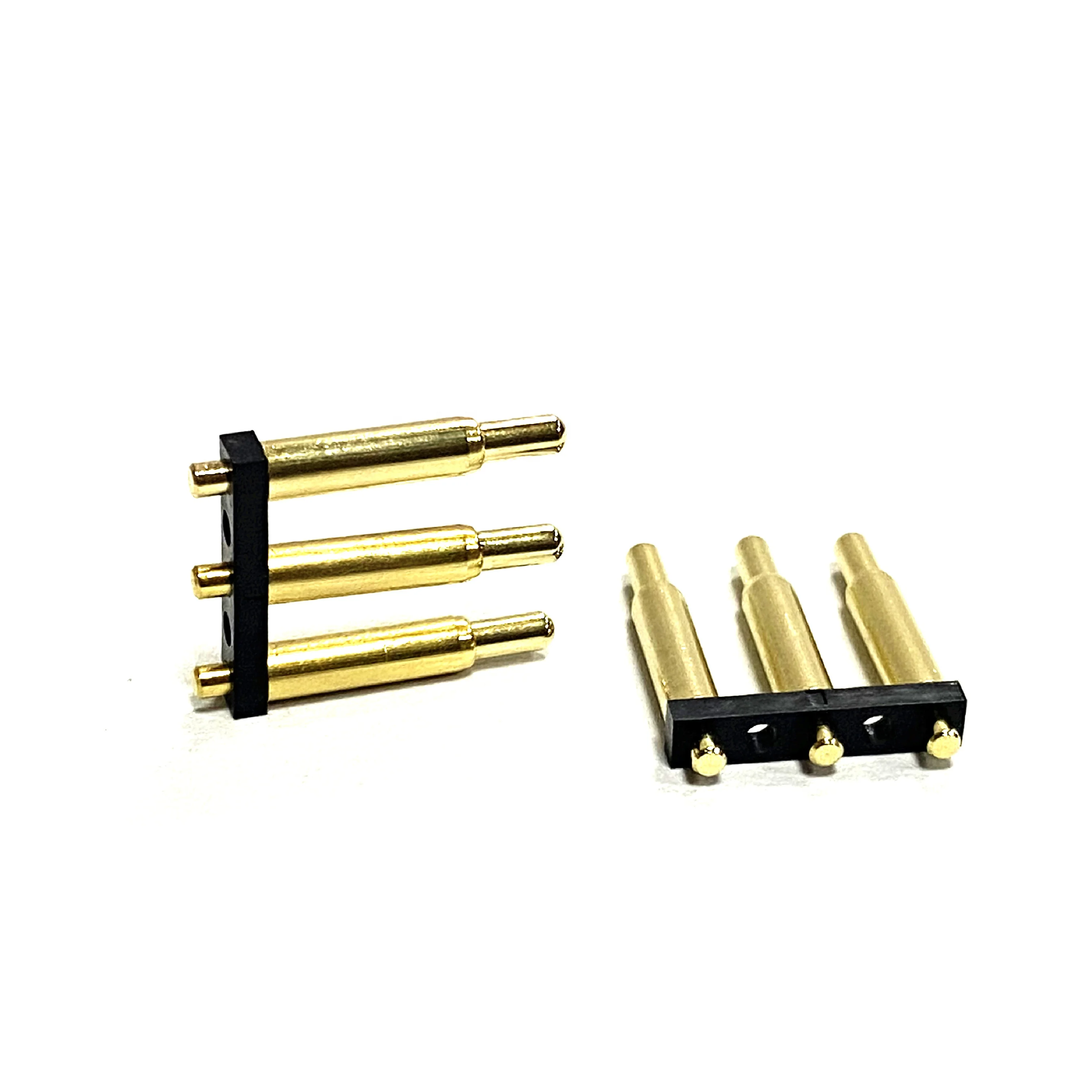 3Pin 2.54mm /5.08PH Male Pcb Board To Board Pogo Pin Connector Straight Pin Header
