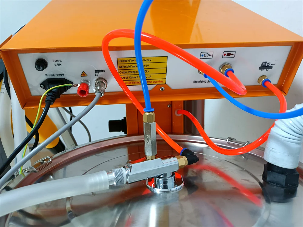 High Quality Electrostatic Powder Coating Powder Coating Machine Spraying Gun OURS800