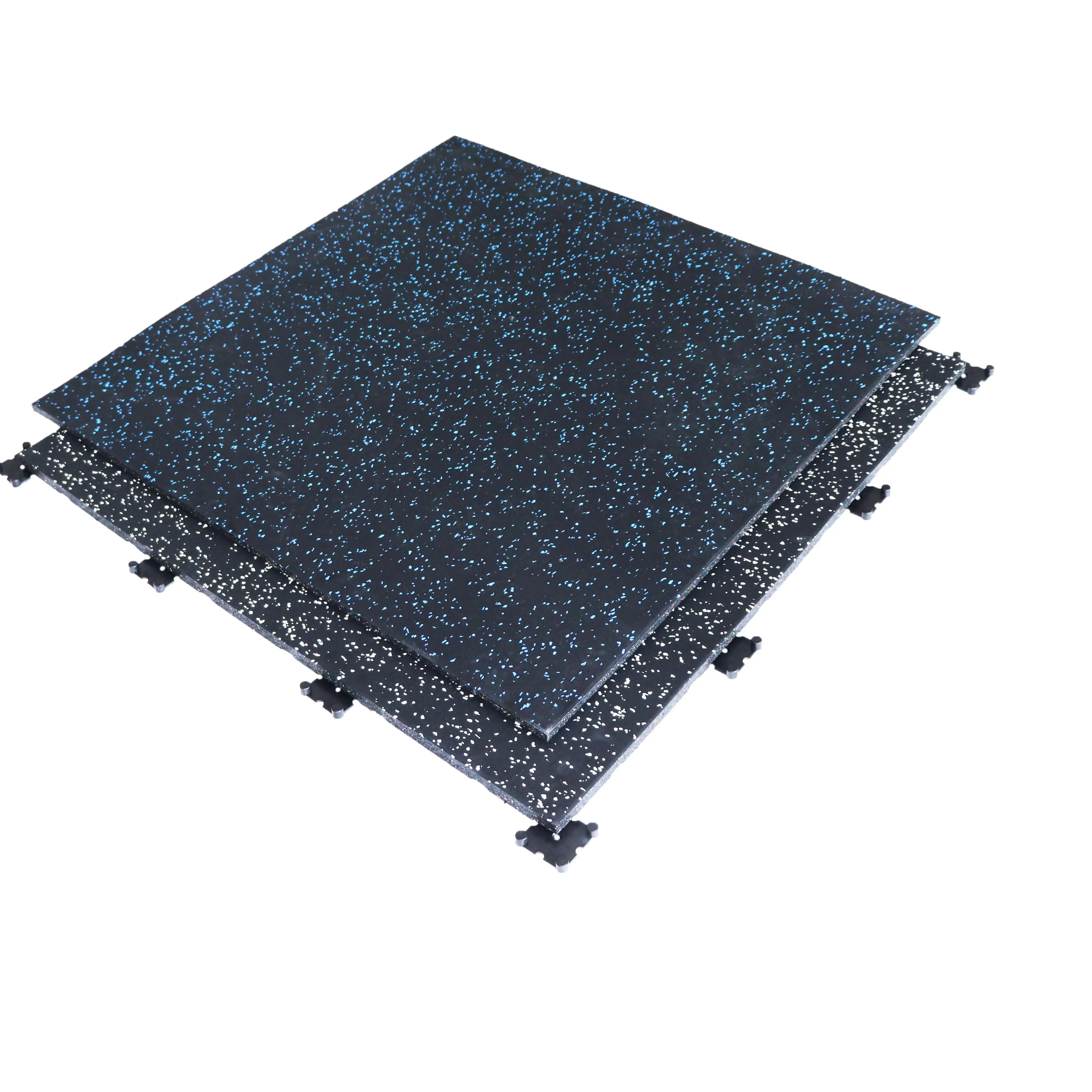 Wholesale interlocking  Anti Slip High Density Quality Fitness Sport  No- toxic Gym Mats Rubber Safety Flooring For Gym