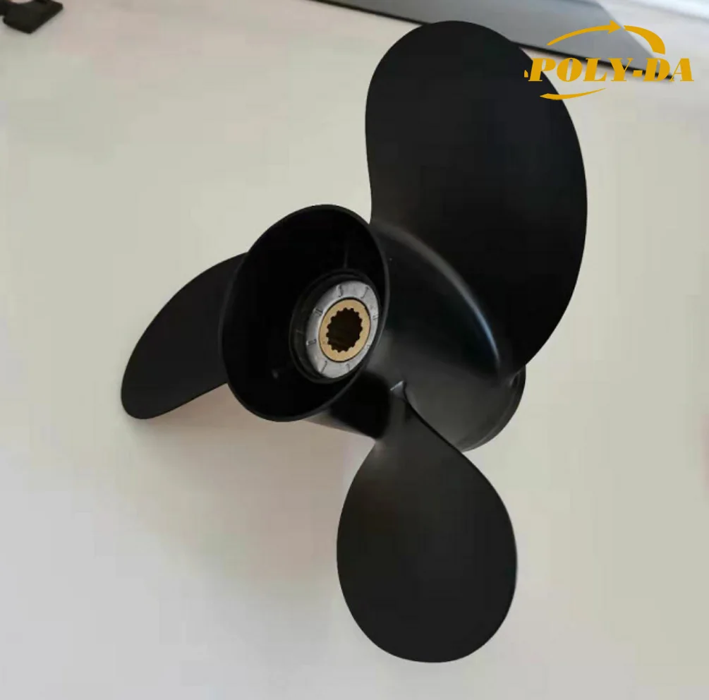 HOT SALE 50-130HP 13 1/2X14-K boat underwater engine  STAINLESS STEEL marine  OUTBOARD PROPELLER   for  YAMAHA outboard engine