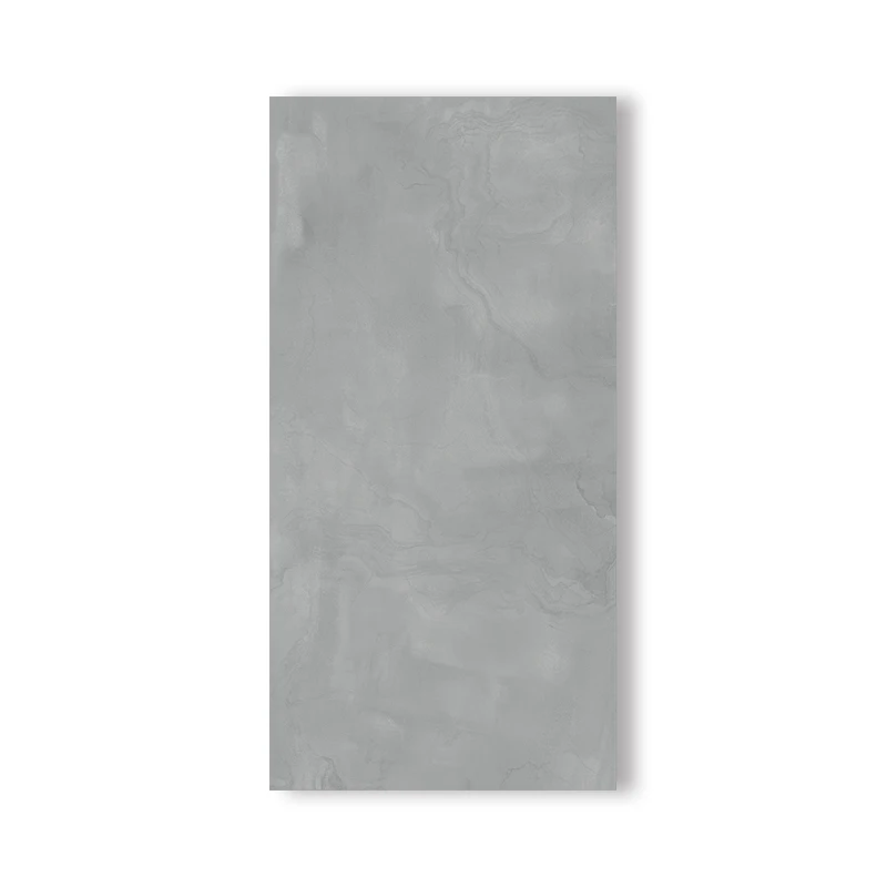 Dark gray glazed glossy porcelain tiles, shipped to countries all over the world, various tile styles