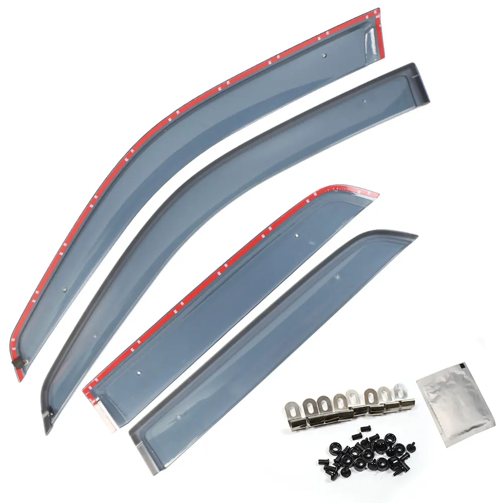 car accessories 2023 2024 window visor for Toyota Landcruiser 2016+ Automotive exterior parts