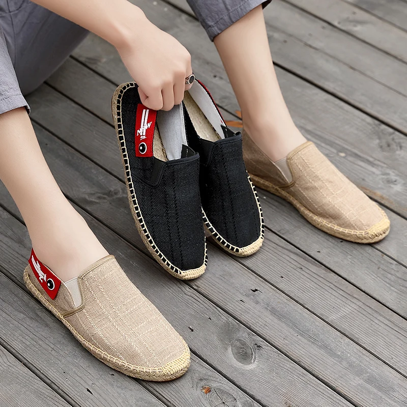 espadrilles soles shoes canvas flat hemp canvas espadrilles