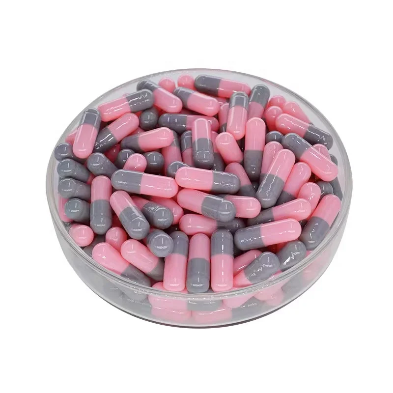 Odm Service Empty Separated Clear Gelatin Capsules 00 Size Empty Capsules For Powder Grianule Liquid