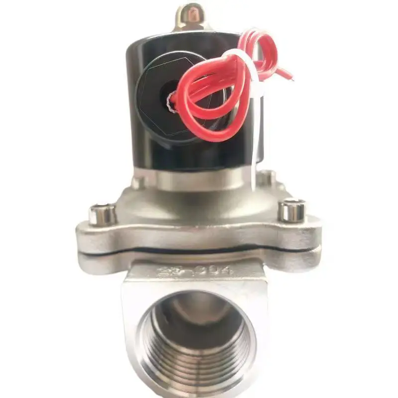 Нормально закрытые электромагнитные клапаны 220 В оригинальный электромагнитный клапан из нержавеющей