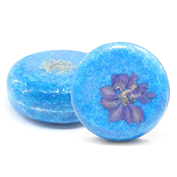 Natural Organic Lavender Extract Anti-Hair Loss Nourishing Solid Shampoo Bar Soap