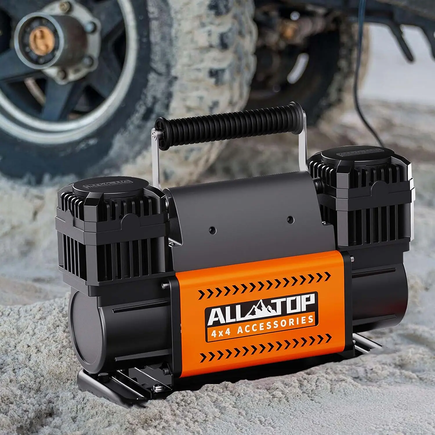off-road vehicle truck high quality metal compressor tire inflator portable electric air compressor