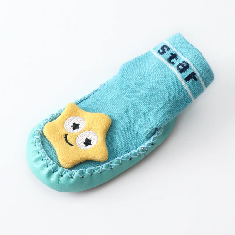 
2021 Wholesale Newborn Children Socks Cotton Baby Organic Ribbed Anti Slip 3D Animal Toddler Baby Socks 