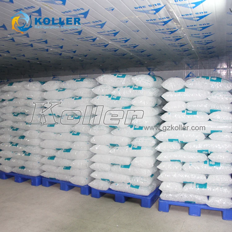 Koller China Top Commercial 18.75kw 5 Tons/per  Industrial Ice Tube Ice Machine For Hot Area Beverage Cooling