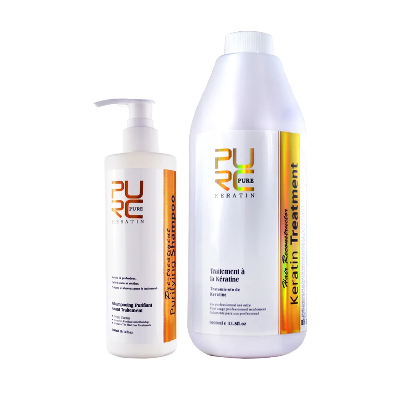 Keratin Hair Treatment No Smoke and Not Pungent Pure Hair Smoothing Keratin Treatment