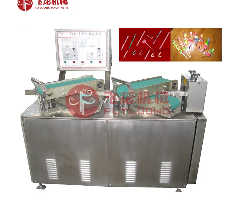 FLD-SPOON CANDY FORMING MACHINE MAKING SPOON SHAPE SWEET LOLLIPOP CANDY CONFECTIONERY / HARD CANDY PRODUCTION LINE