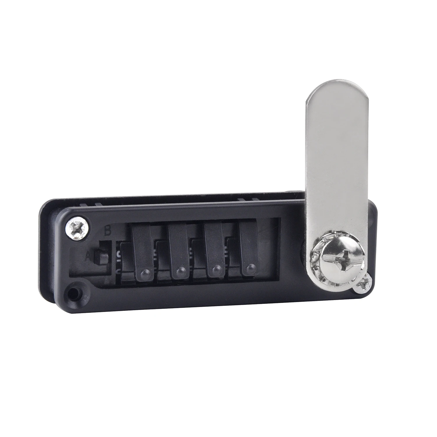 4-digital password combination cabinet security lock anti theft safety mechanical code lock with key