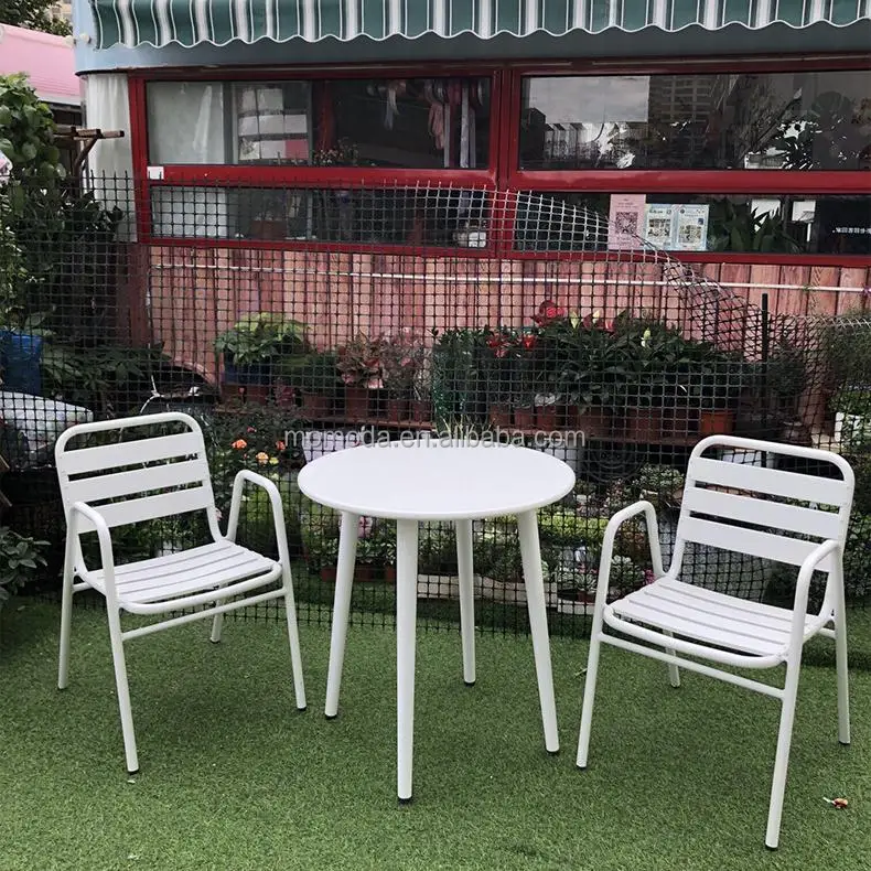 Modern Design Aluminum Patio Chair for Garden Apartment Park Gym Workshop Warehouse-Factory Supplied Outdoor Garden Furniture