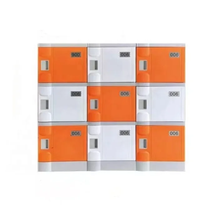 Popular Fitness ABS Plastic Storage Lockers School Bags Gym Customize 9 Doors ABS Locker Cabinet with Digital Lock