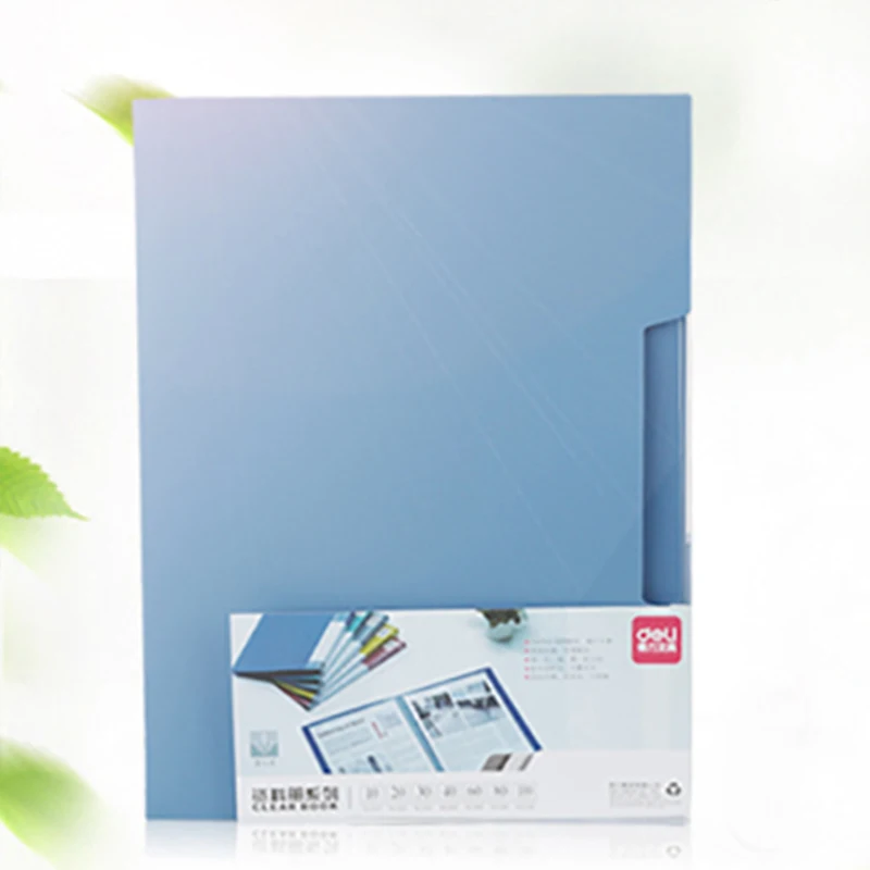 100 Pocket Protector Presentation Book A4 Size 200 Page Capacity Available for Report Sheets Artworks Music Sheet Clippings