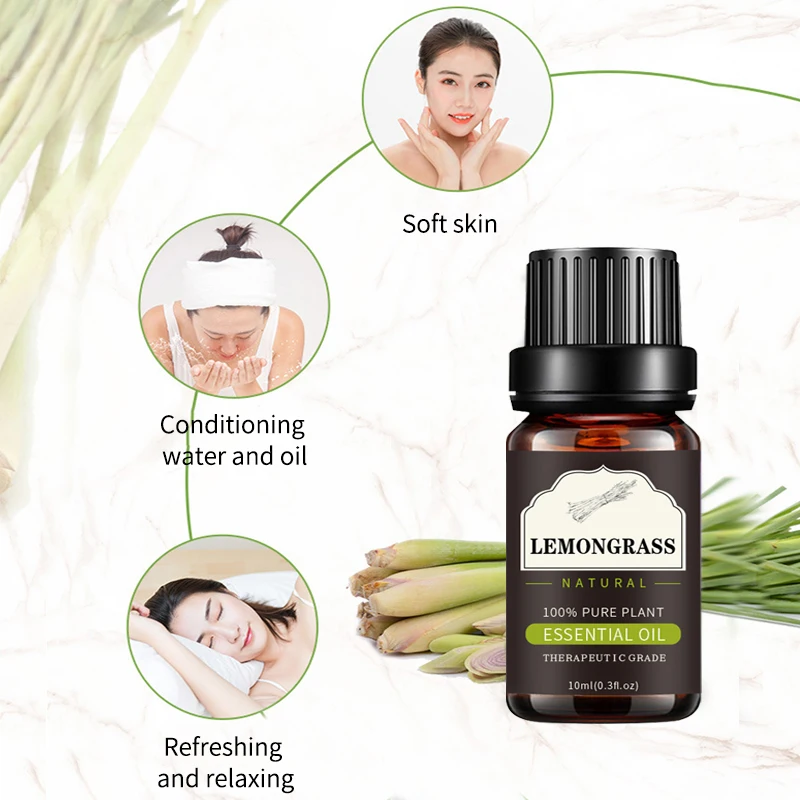 Private Label 100% pure essential oil Diffusers Ultrasonic Lemon aroma Aromatherapy Essential Oil