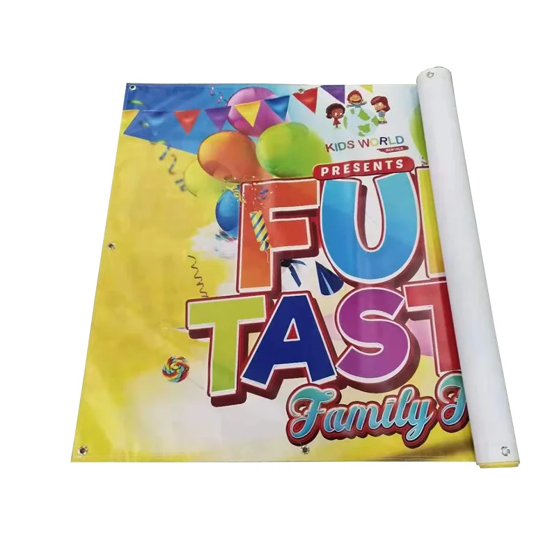 Vinyl Banner Outdoor Custom Design Full Color Printing Advertising PVC Display