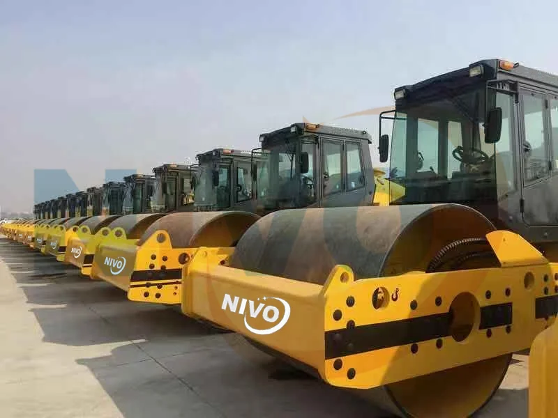 Nivo YN08J 8ton double drum road roller compactor economic two wheel tandem road roller or cabin A/C or parts