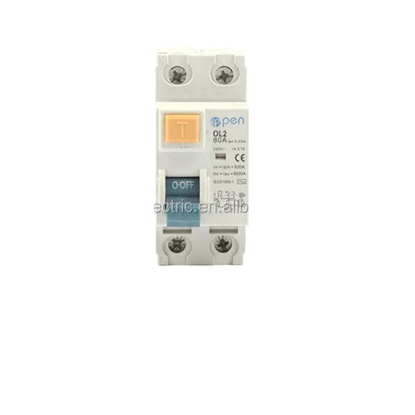  OL2-63 40a 30ma 100ma 300ma цепи 2 pole низкое напряжение типов УЗО выключатель в литом корпусе