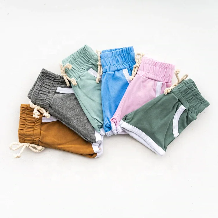 Summer Shorts Boys Jogging Loose Pima Cotton Shorts Manufacturer Street Wear Casual Plus Size Custom Drawstring Shorts Kids