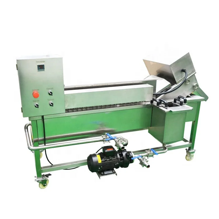 Automatic fried chicken frying machine continuous belt conveyor doughnut fryer french fries making machine