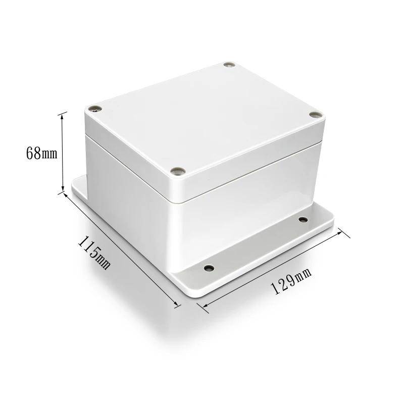115x68 MM Factory DIY Customize Wall Mounted Outdoor IP65 Waterproof Case Junction Box Case ABS Plastic Electronic Enclosure Box