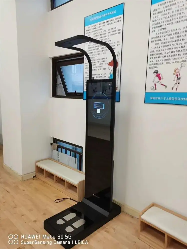 
2020 best selling super smart fat-free weight water height weight human body analyzer 