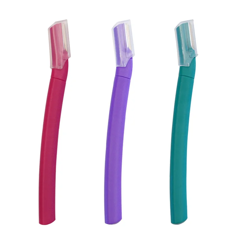 Hair Removal Women Facial Dermaplaning Blade Eye Brow Razor Trimmer