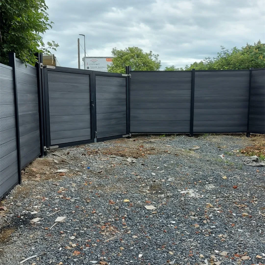 MexyTech supply decorative wpc composite garden gates and fence
