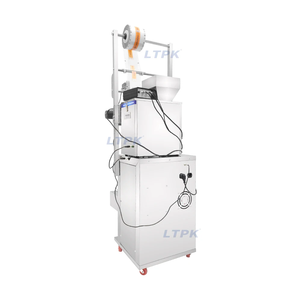 Automatic 2-200g back seal bag pillow stick sachet filling packing machine with euro hole for dry powder granules