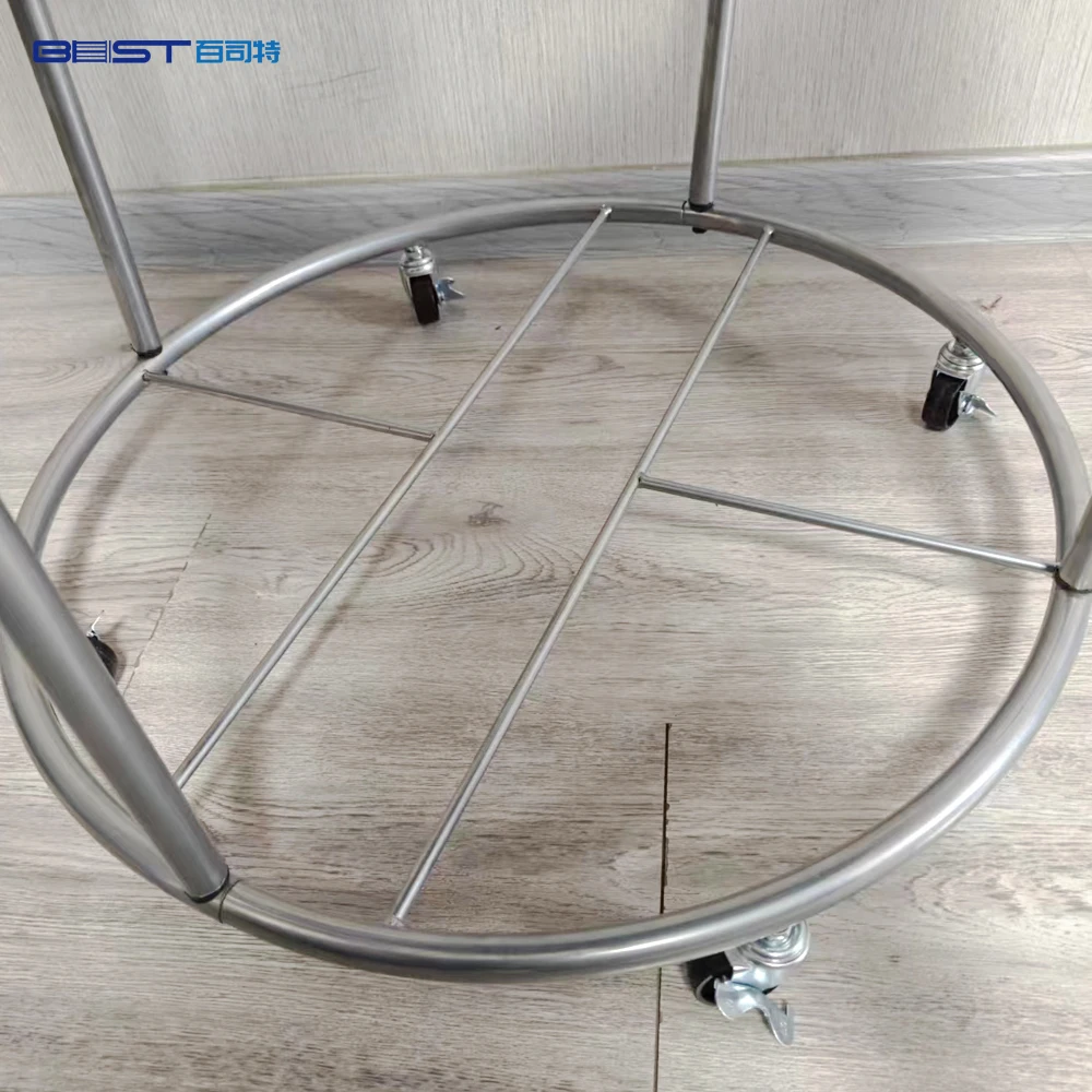 Tennis Basketball Ball Basket Lightweight Football Cart Holds Sports Teaching Cart with Wheels