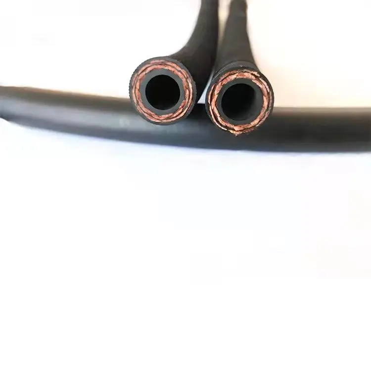 CSM synthetic rubber SAE J188 smooth surface high pressure power steering rubber hose China manufacturer