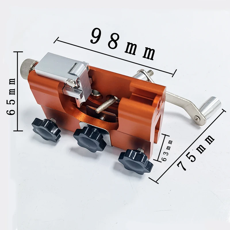 Portable manual chain grinding tool chain clamp grinding edge grinding chain