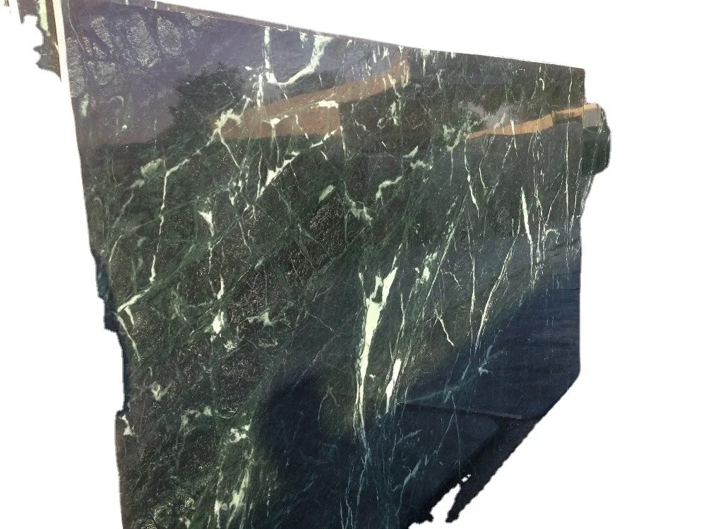 Luxury Interior Decoration Royal Noble Malachite Wall for Villa Green Marble Slabs 2CM