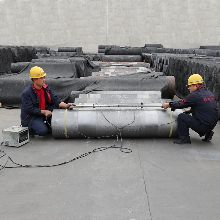 Steelmaking EAFLF Carbon Graphite Electrodes RP250