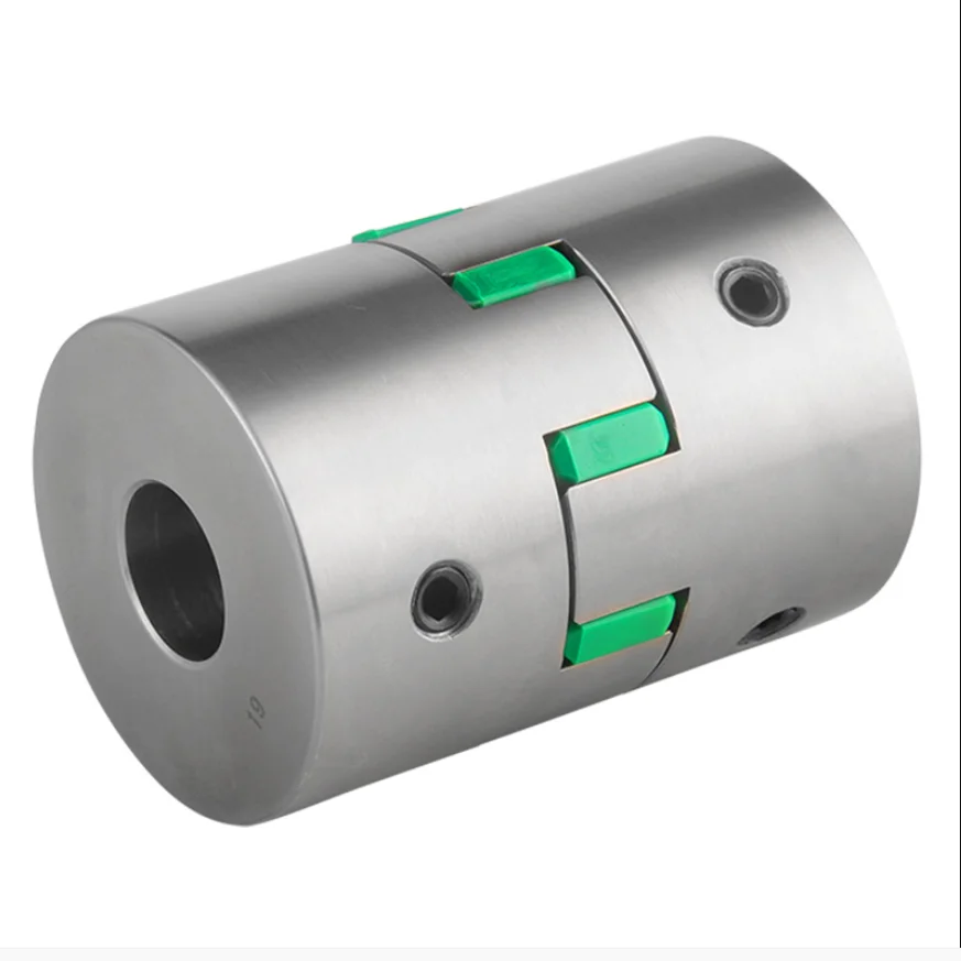 Aluminum Alloy Flexible Shaft Coupling With Jaw Spider Plum Flower Clamp Series Shaft Couplings